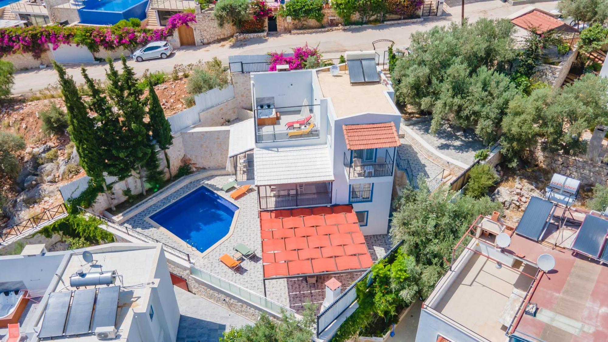 Villa Tugra Каш Экстерьер фото